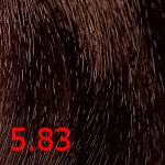 краска для волос Shot born to be colored 5.83 светло-каштановый шоколадно-золотистый